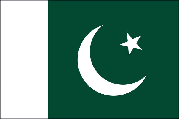 Pakistan Miniature Flag 4" x 6"
