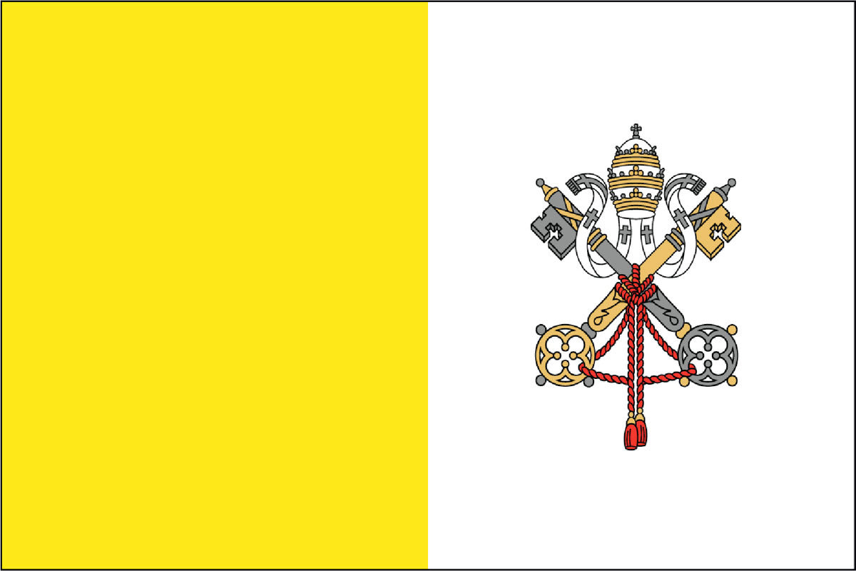 Papal flag 3' x 5' Outdoor