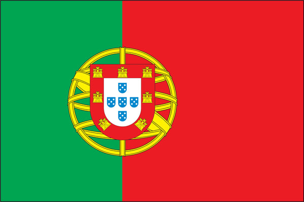 Portugal Miniature Flag 4" x 6"