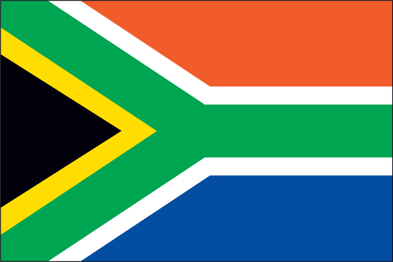 South Africa Miniature Flag 4
