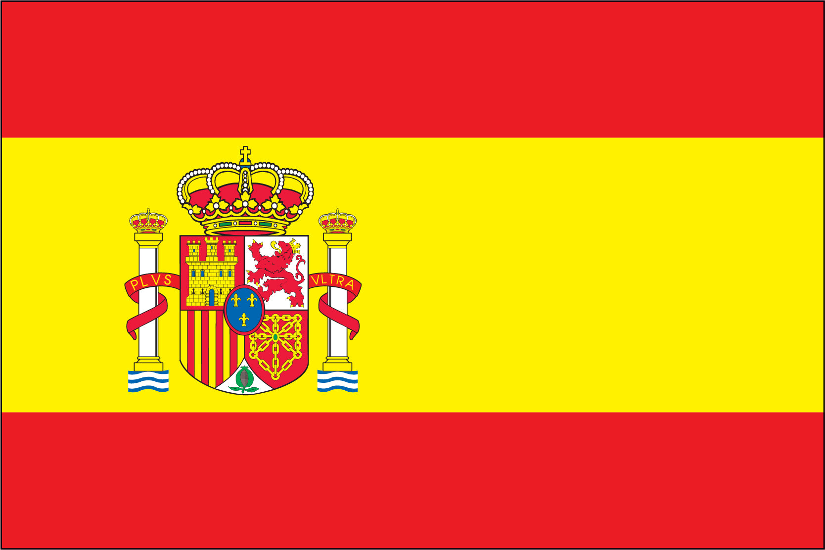Spain Miniature Flag 4