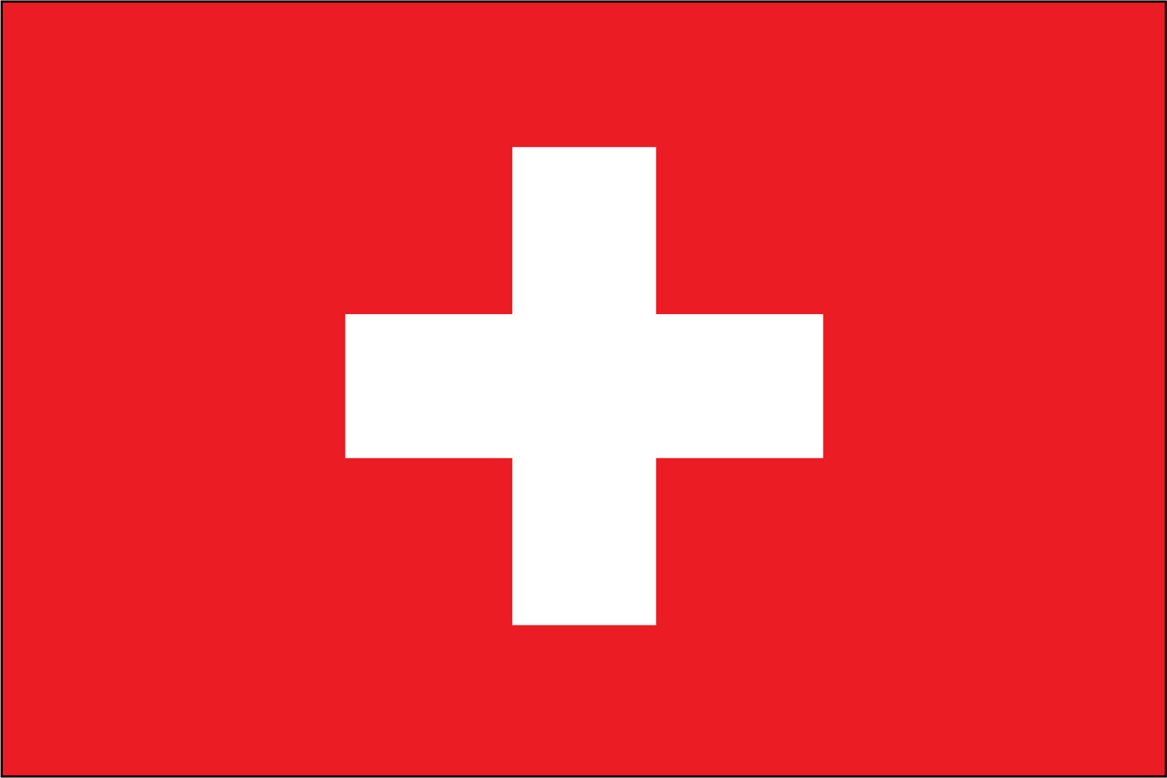 Switzerland  Miniature Flag 4