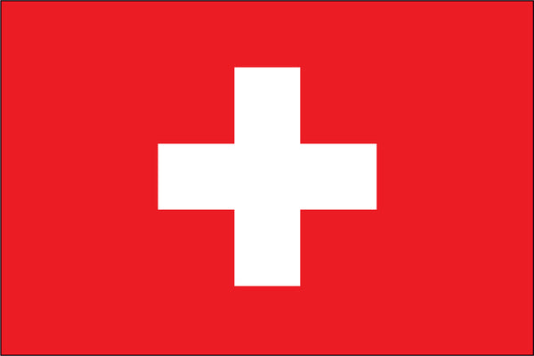 Switzerland  Miniature Flag 4" x 6"