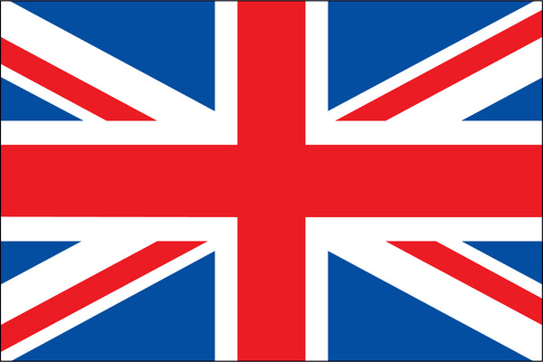 United Kingdom Miniature Flag 4" x 6"