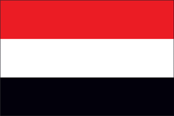 Yemen Miniature Flag 4" x 6"